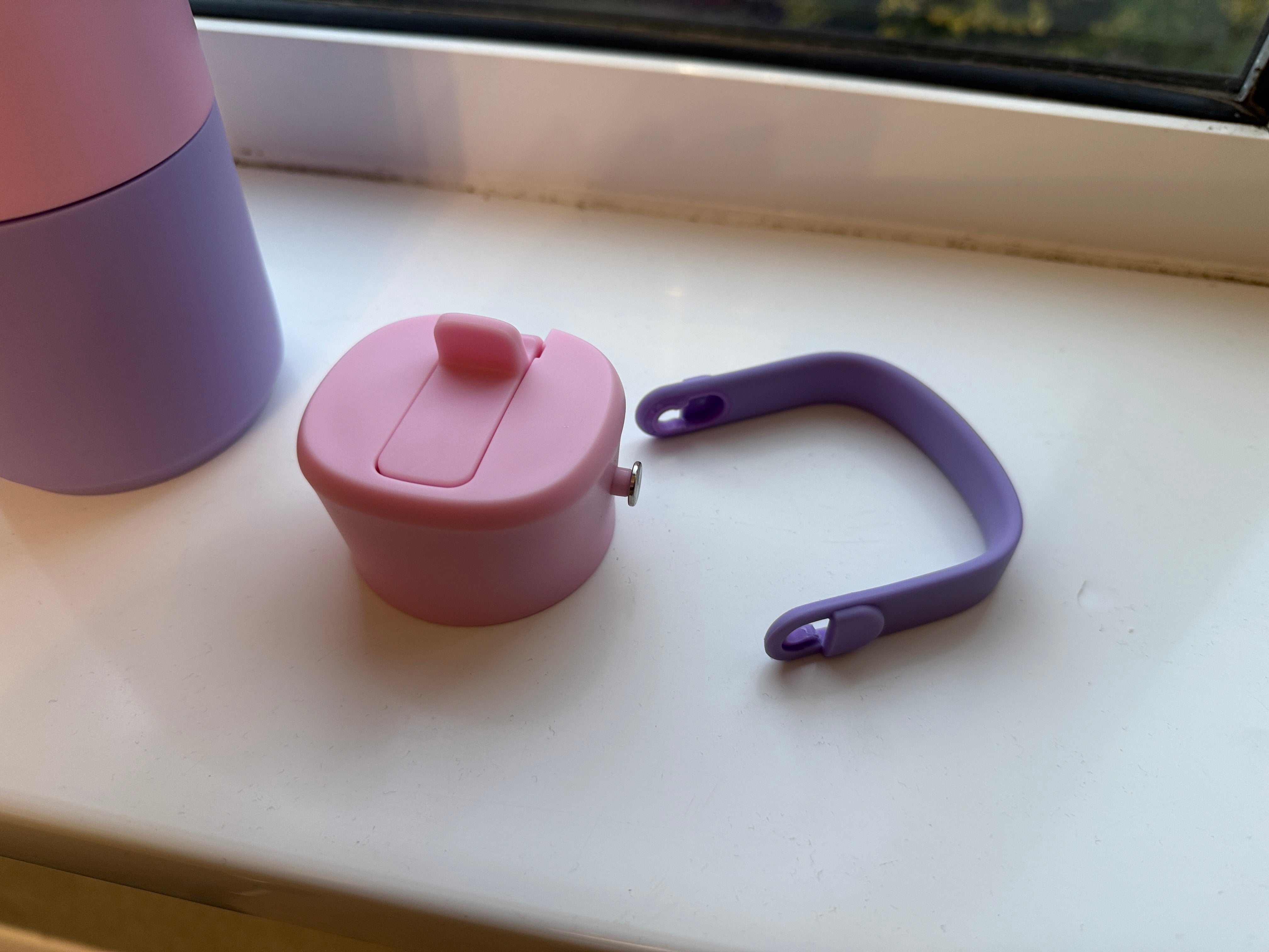 Double wall stainless steel vacuum sports water bottle