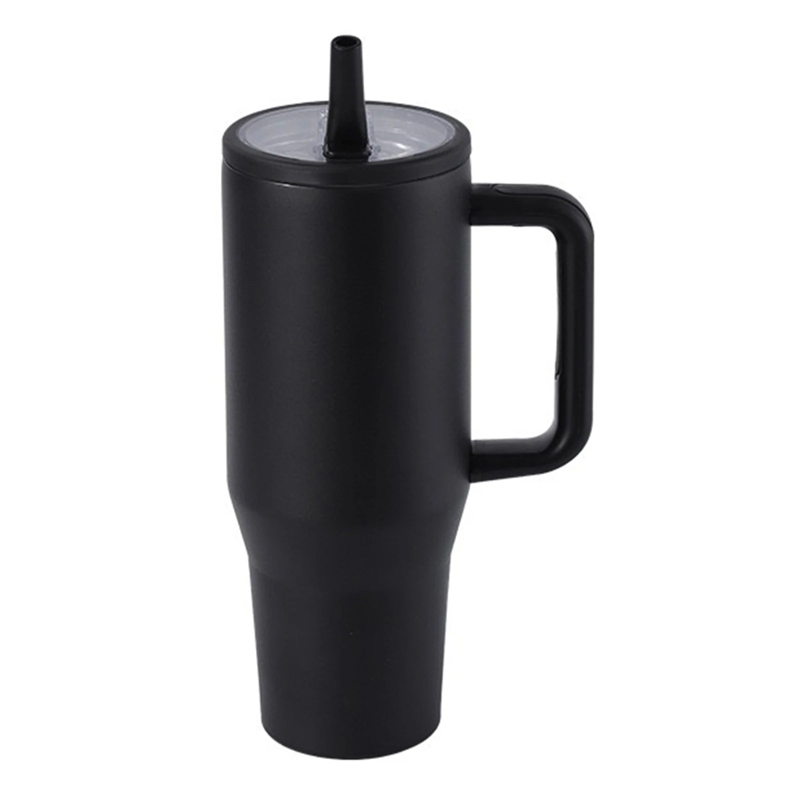 40oz Thermal Mug With Handle Insulated Long Straw Tumbler With Lids 304 Stainless Steel Coffee Tumbler Termos Cup for Travel Mug